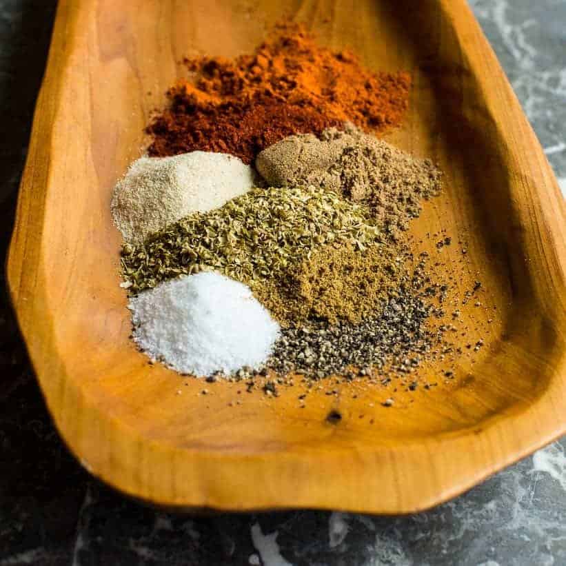 easy taco seasoning recipe ingredients