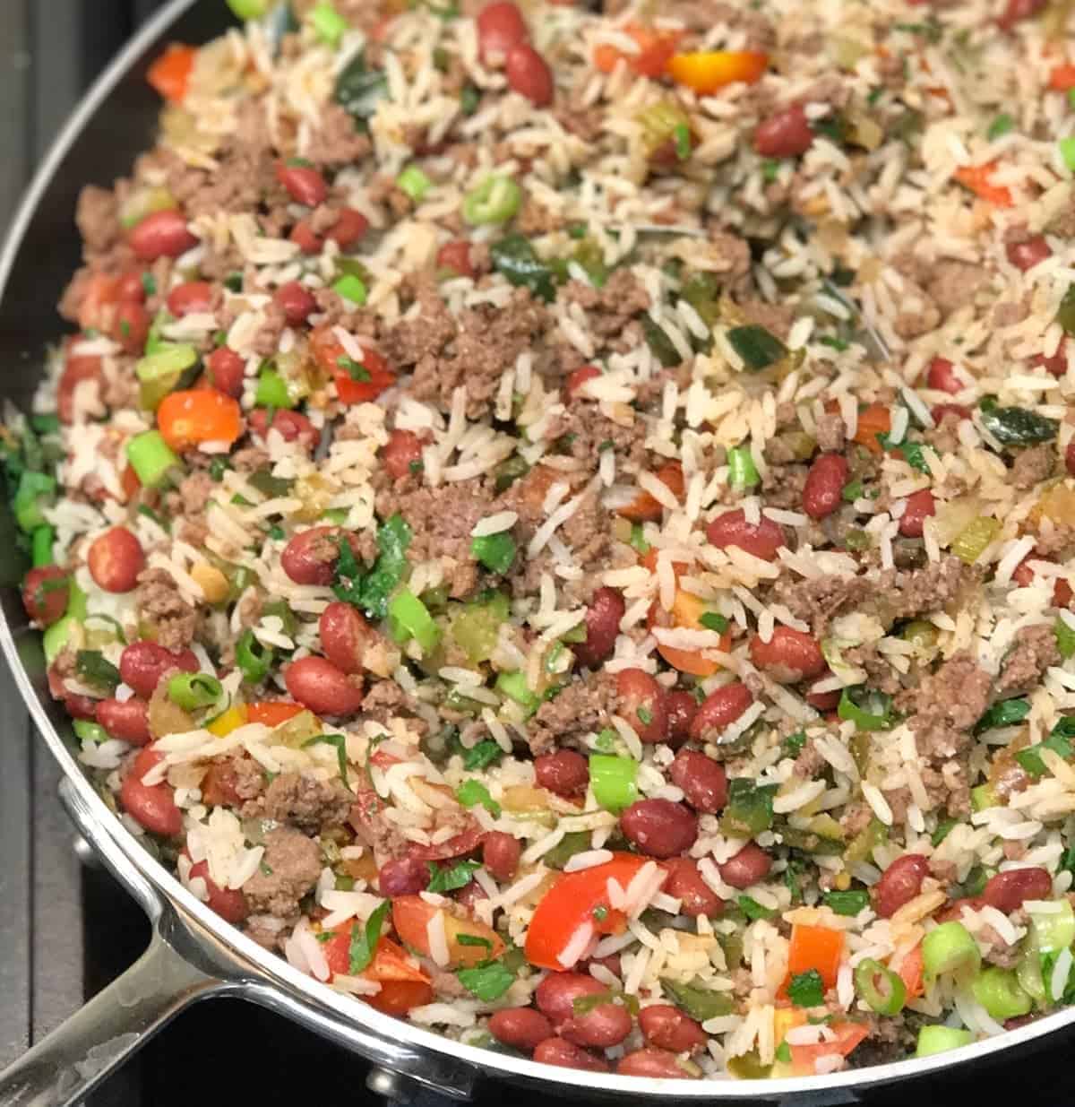 Cajun Dirty Rice - Stay Fit Mom