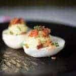 Green Deviled Easter Eggs
