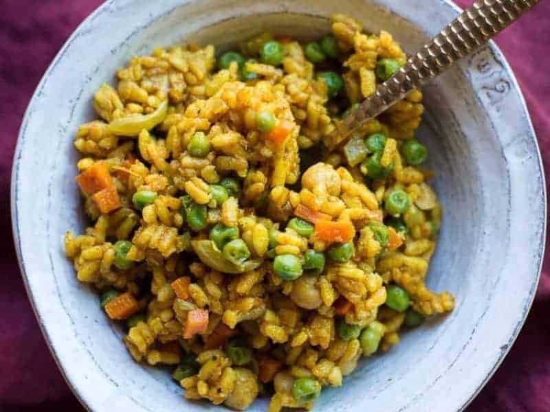 How to Make an Easy Curry Risotto Foodology Geek