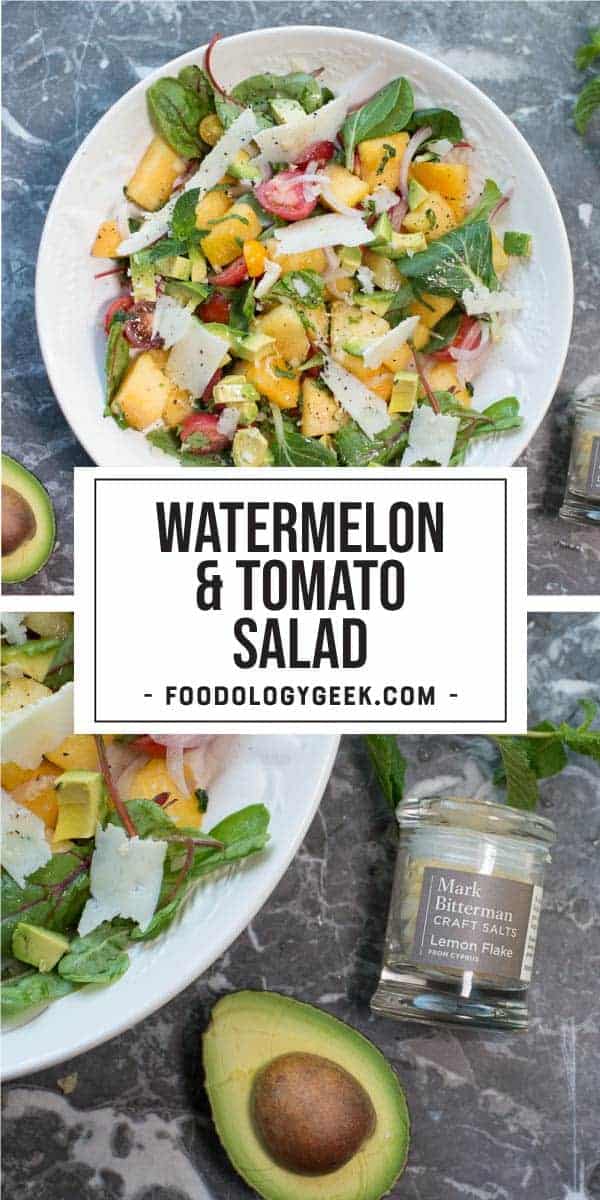 watermelon and tomato sald