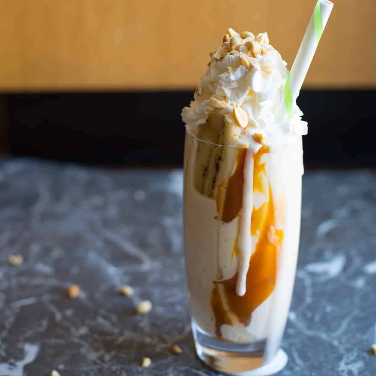 Peanut Butter Banana Protein Shake