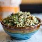 Barley with Mushrooms and Onions with
