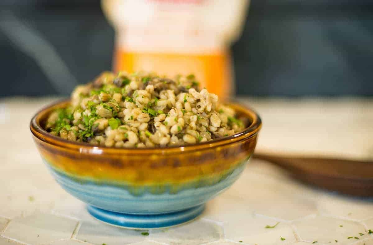 Barley Recipe With Mushrooms - Foodology Geek