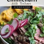 Grilled Steak Chimichurri Pinterest Pin