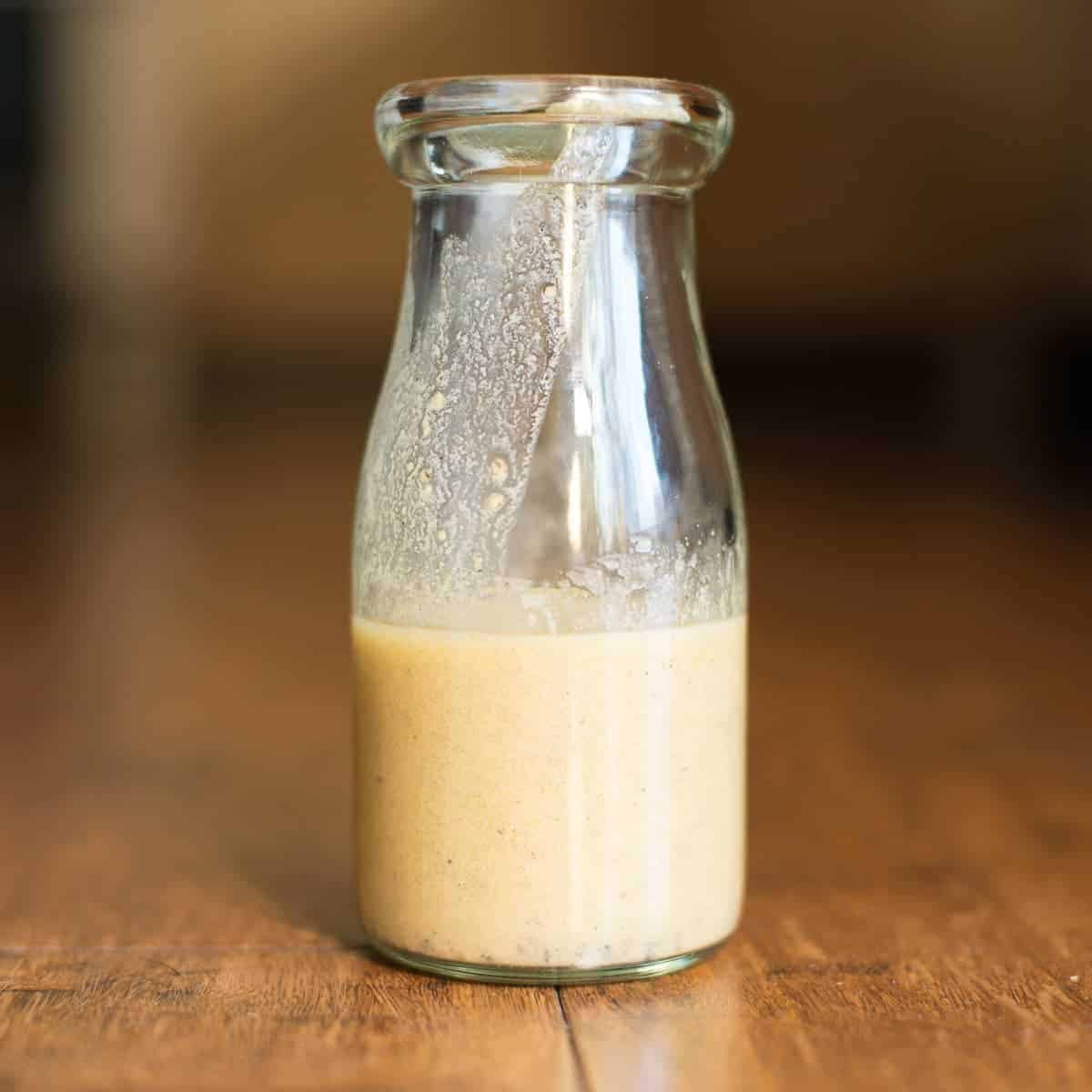 Champagne Mustard Vinaigrette recipe by foodology geek