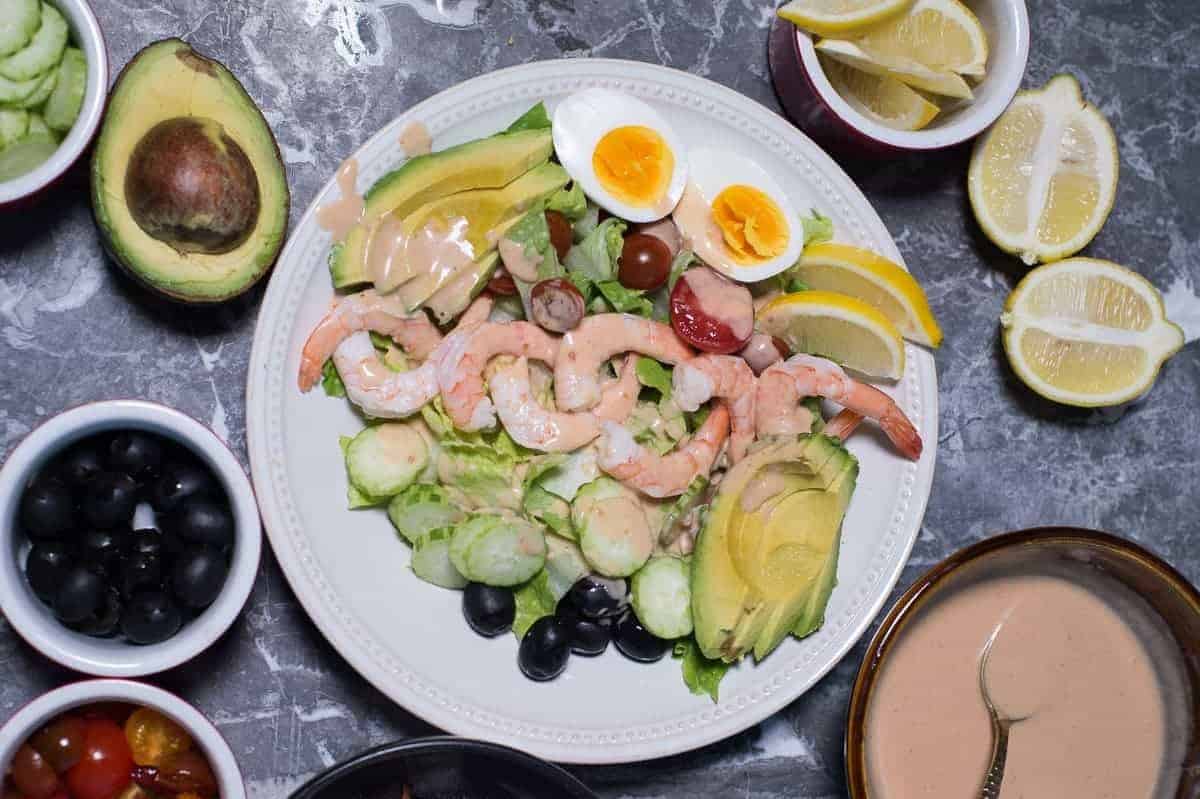 Shrimp Louie Salad by foodology geek