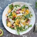 Summer Watermelon and Tomato Salad