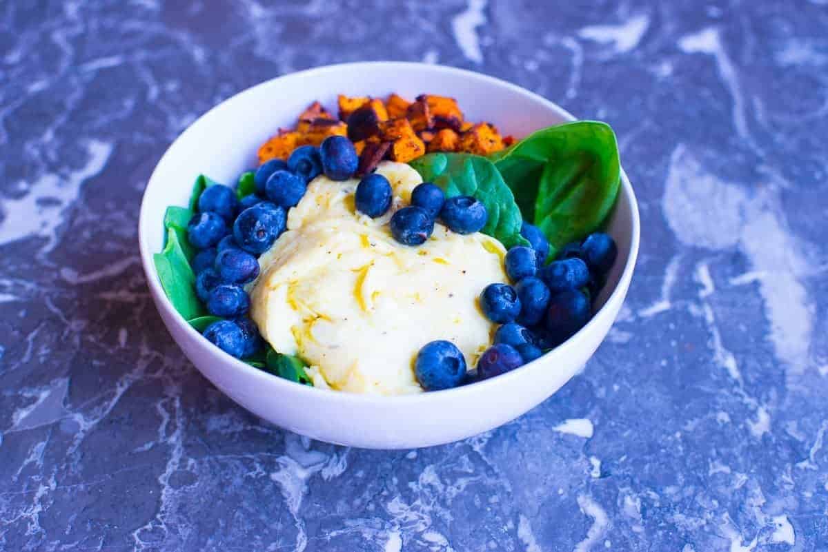 Beast bowl for quick and easy breakfast