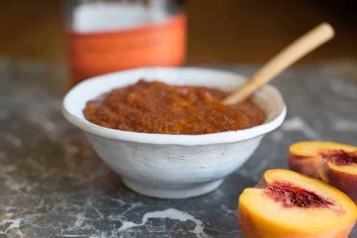 Peach Bourbon Barbecue Sauce