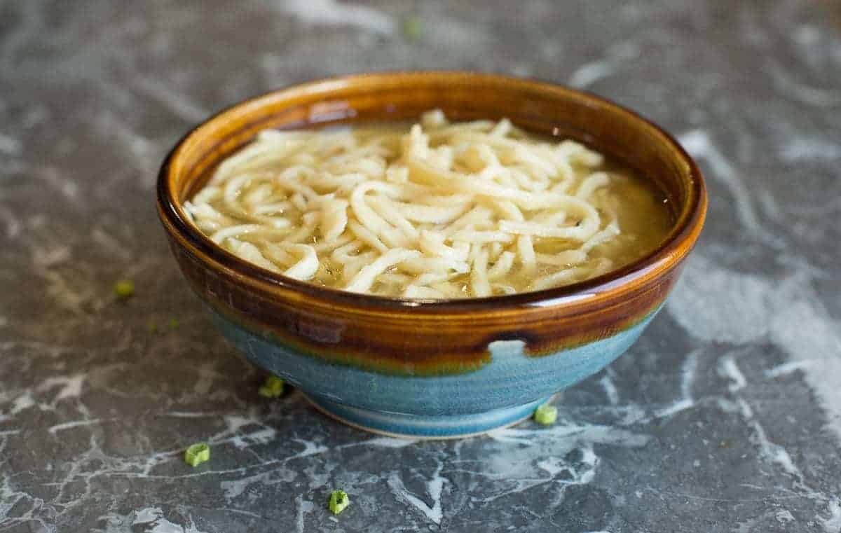 Chicken Dumpling Noodle Soup