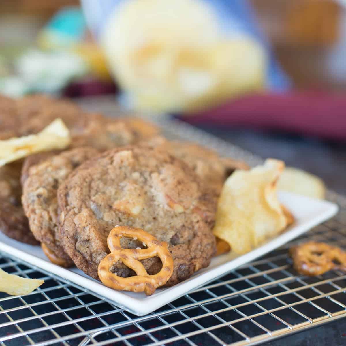 Compost cookies from milk bar's Christina Tosi