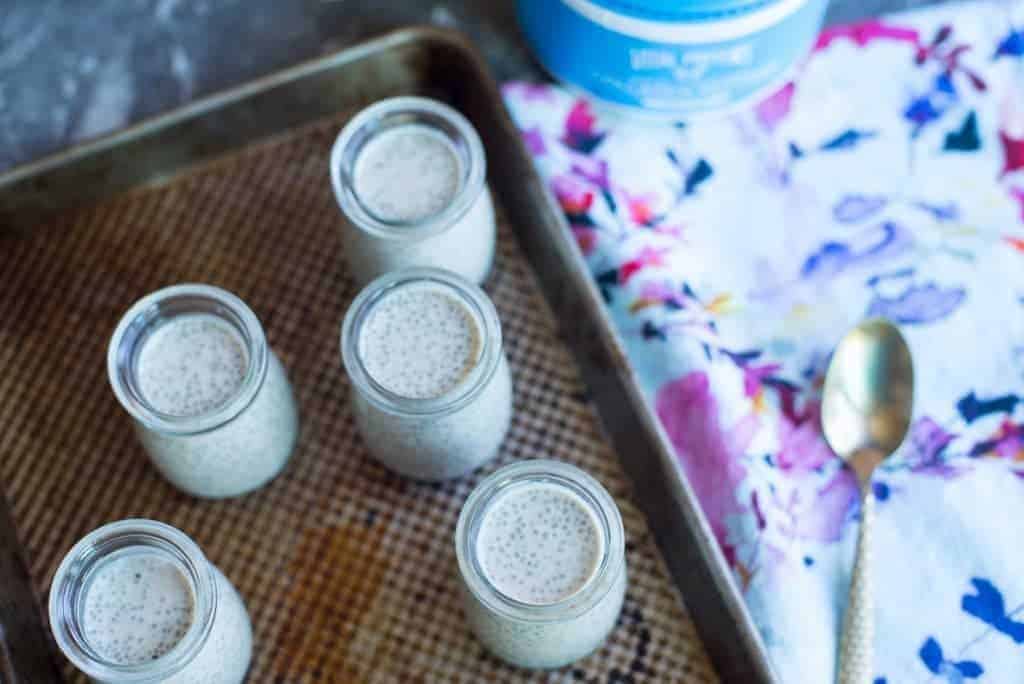 Dairy Free Chai Latte Chia Pudding