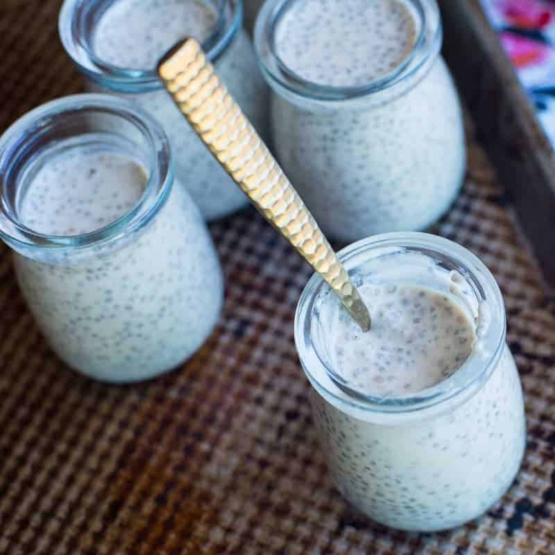 Chai Latte Chia Pudding