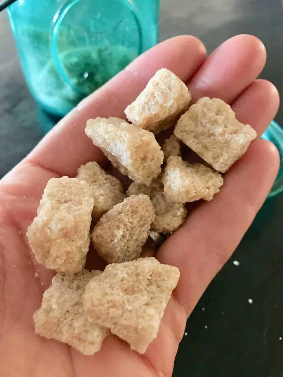 Raw Sugar Cubes