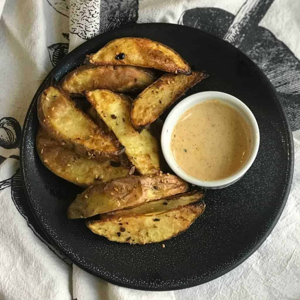 Roasted Potatoes with Chipotle Ranch