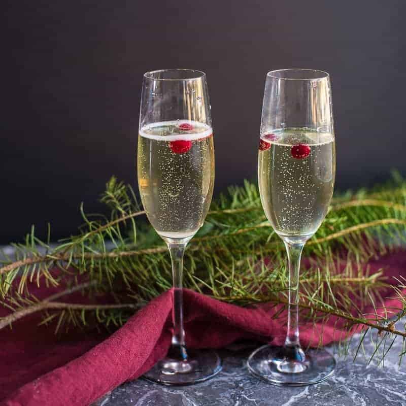 Christmas Champagne Cocktail Recipe