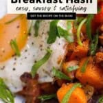 Easy Sweet Potato Hash Pinterest Pin