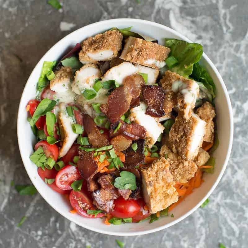 Fried Chicken Power Bowl