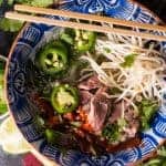 Bowl of Pho with Sriracha Recipe