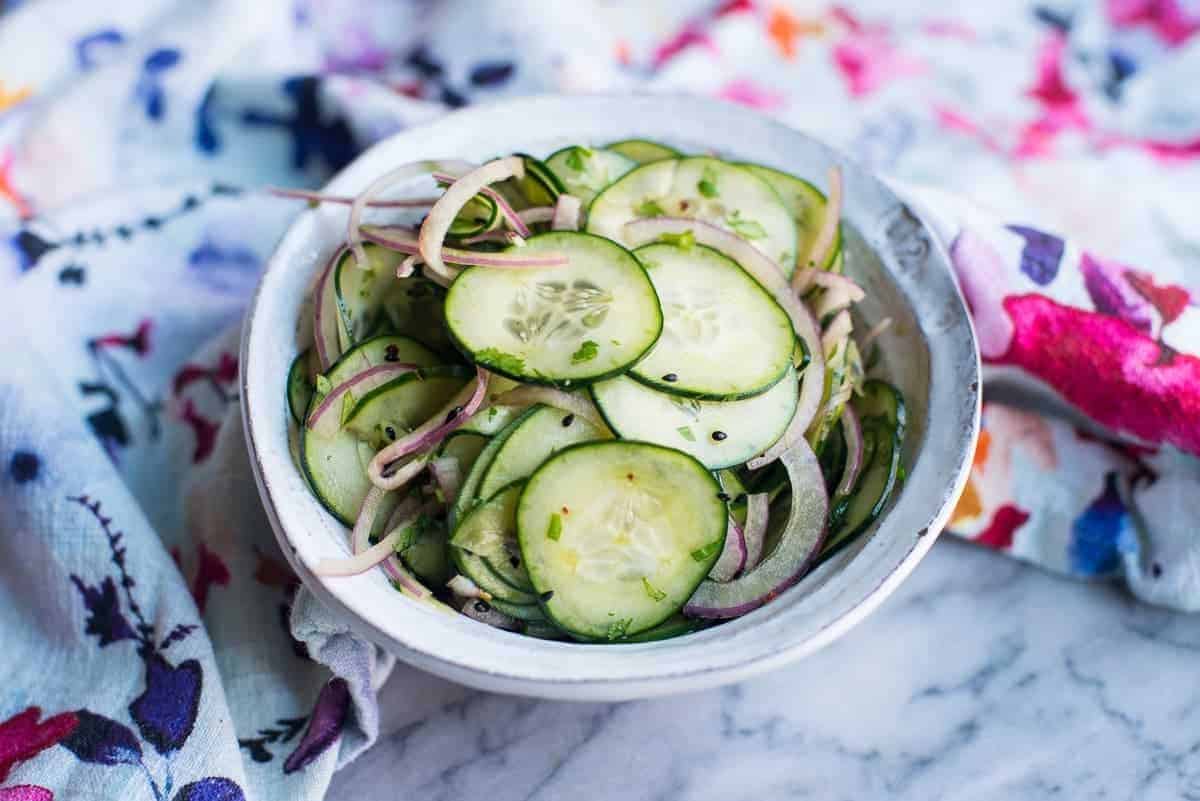 Spicy Asian Cucumber Salad 2