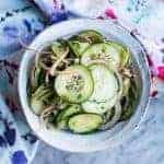 Spicy Asian Cucumber Salad recipe