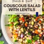 Couscous Salad Pinterest Pin