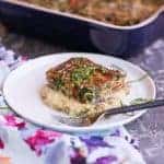 Pesto Polenta Baked Veggie Frittata