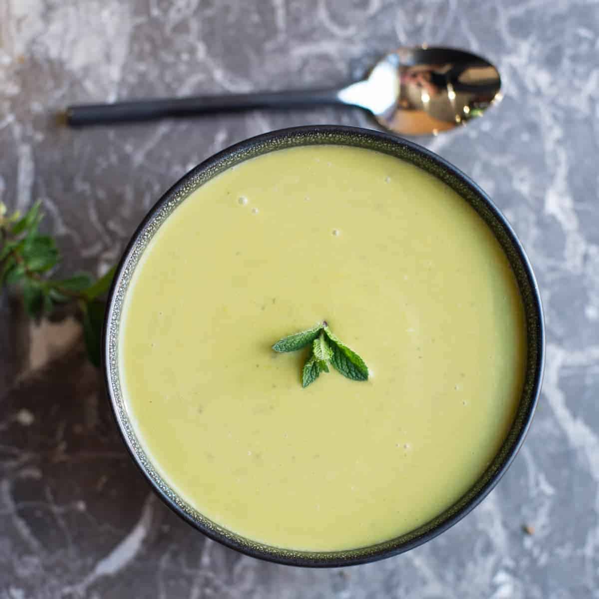 Fresh Spring Pea Soup