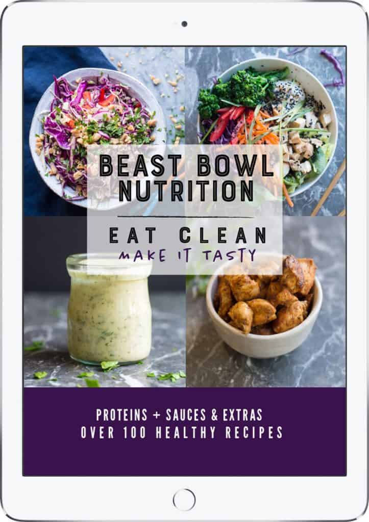 BBN-iPadAir2 Beast Bowl Nutrition The Cookbook by Laura Reigel from Beastbowl.life