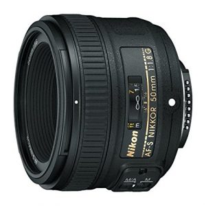 Nikon AF-S FX NIKKOR 50mm f/1.4G Lens with Auto Focus for Nikon DSLR Cameras