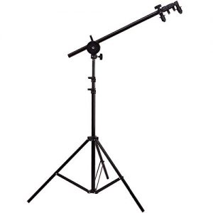 Swivel Head Reflector Support Holder Arm, Boom Stand Arm Bar, Light Stand Tripod Studio Equipment Photography Photo Arm Support Holder