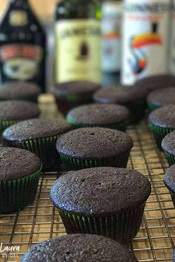 Guinness Chocolate Cupcakes