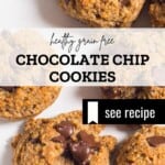easy healthy chocolate chip cookies, pinterest