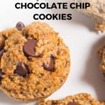 grain free chocolate chip cookies, pinteest