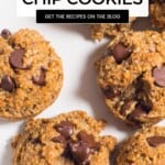 healthy grain free chocolate chip cookies, pinterest