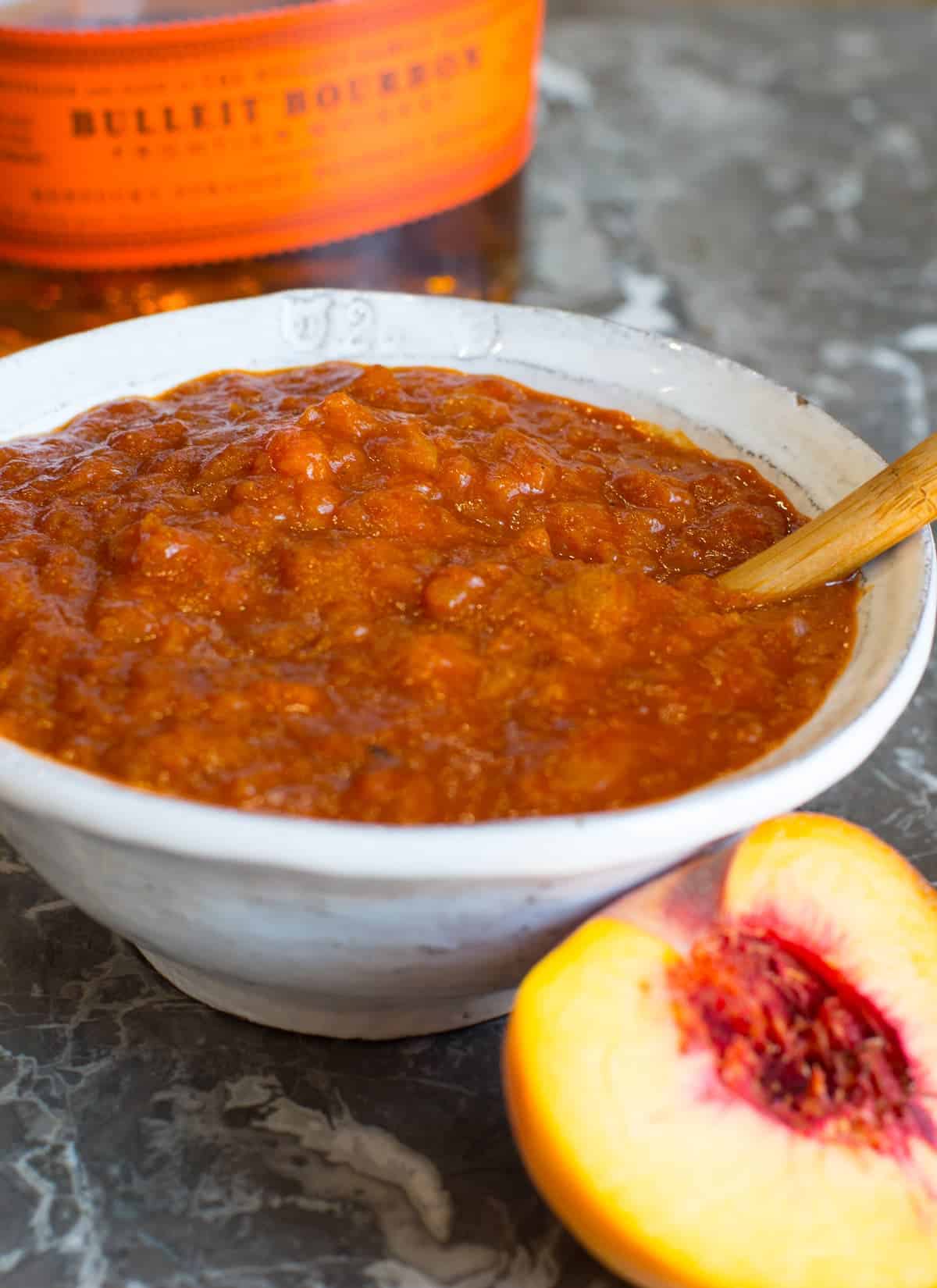 Peach Bourbon bbq sauce recipe.