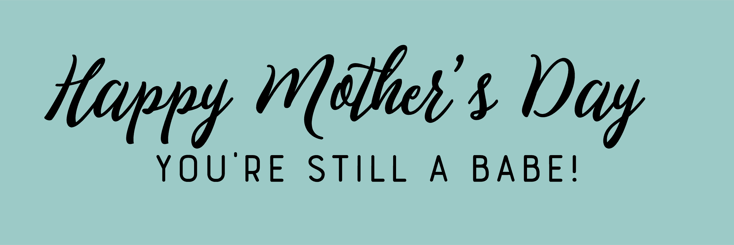 Happy Mother's Day Banner