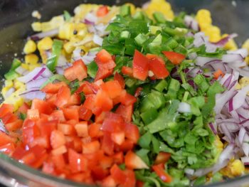 Roasted Corn Salsa Ingredients