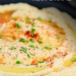 The Best Hummus Dip Pinterest Pin