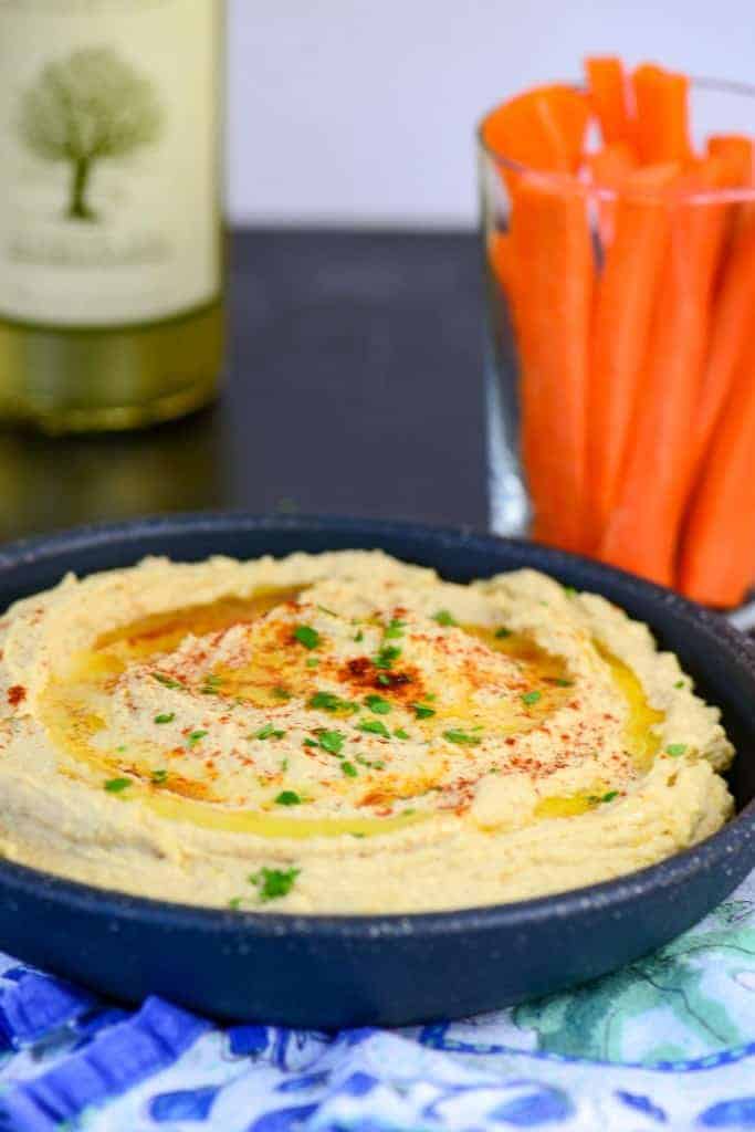 The Easiest Homemade Hummus Dip Foodology Geek