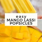 Easy Mango Lassi Popsicles Pinterest Pin
