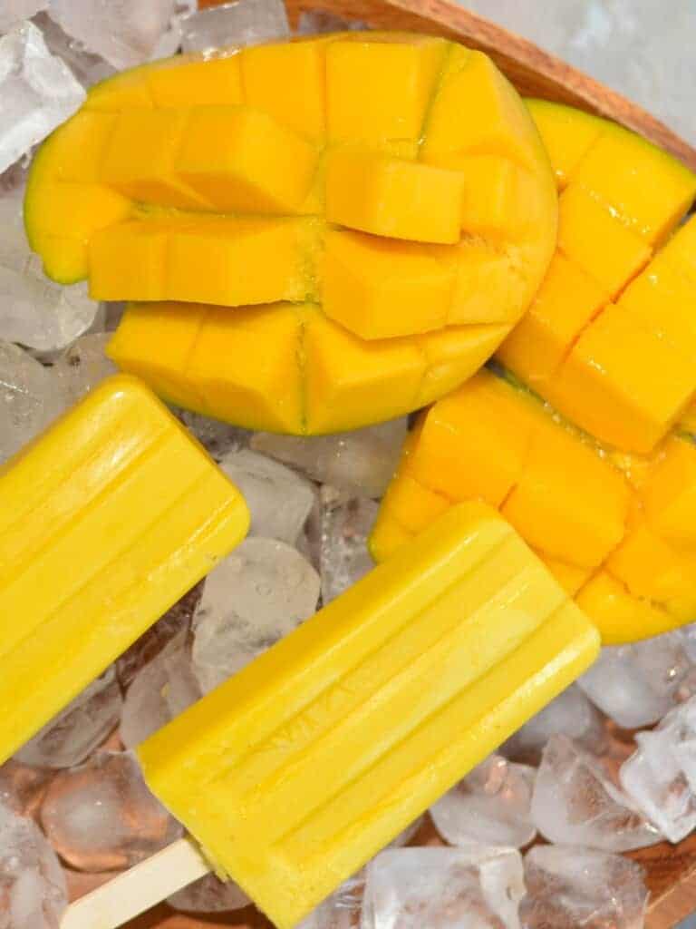 mango lassi popsicles