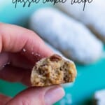 pecan finger cookies, classic cookie recipe