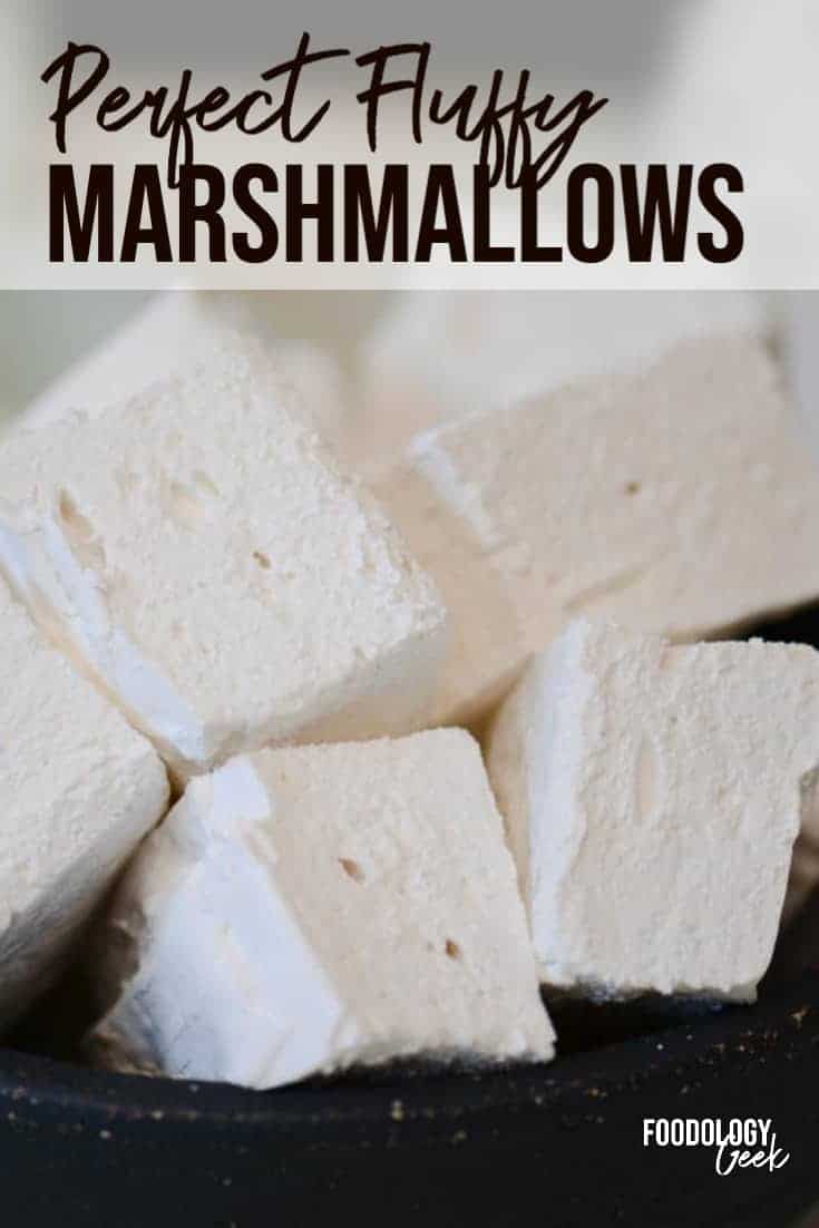 homemade marshmallows pinterest image | foodology geek