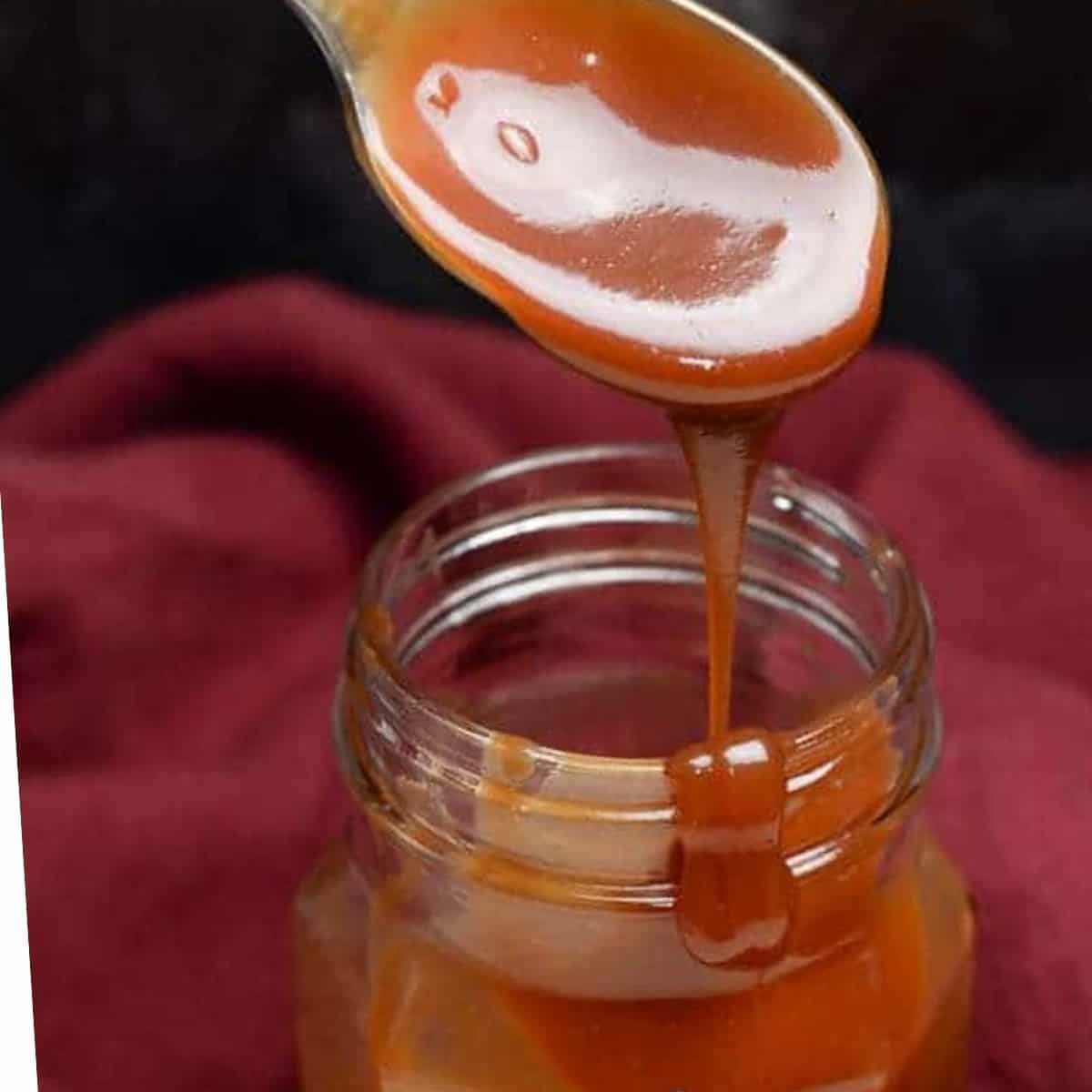 homemade brown butter caramel sauce. Perfect for your next bowl of ice cream.