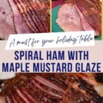 Holiday Spiral Ham Pinterest Pin