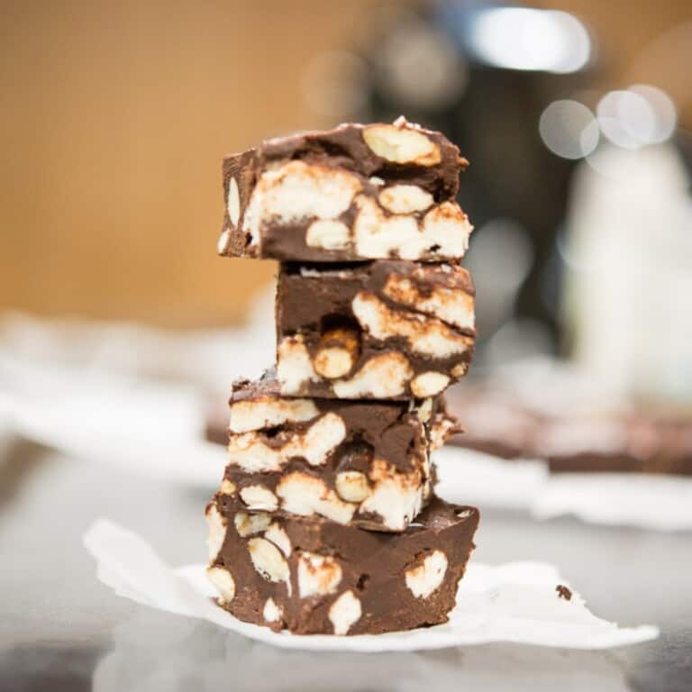 Rocky Road Fudge (Dairy-Free)