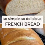 So Simple French Bread Pinterest Pin