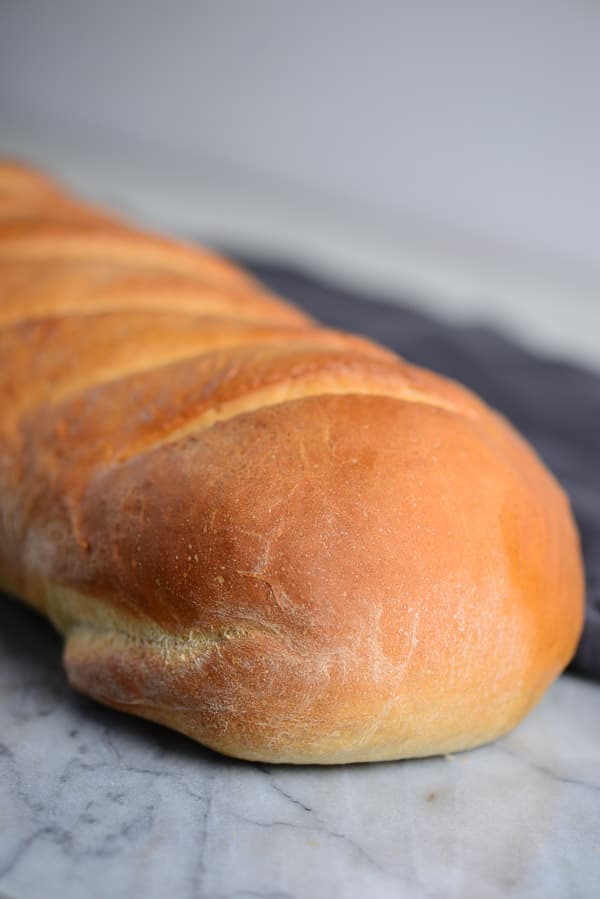 Gorgeous homemade soft baked french bread | foodology geek
